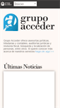 Mobile Screenshot of grupoacceder.com